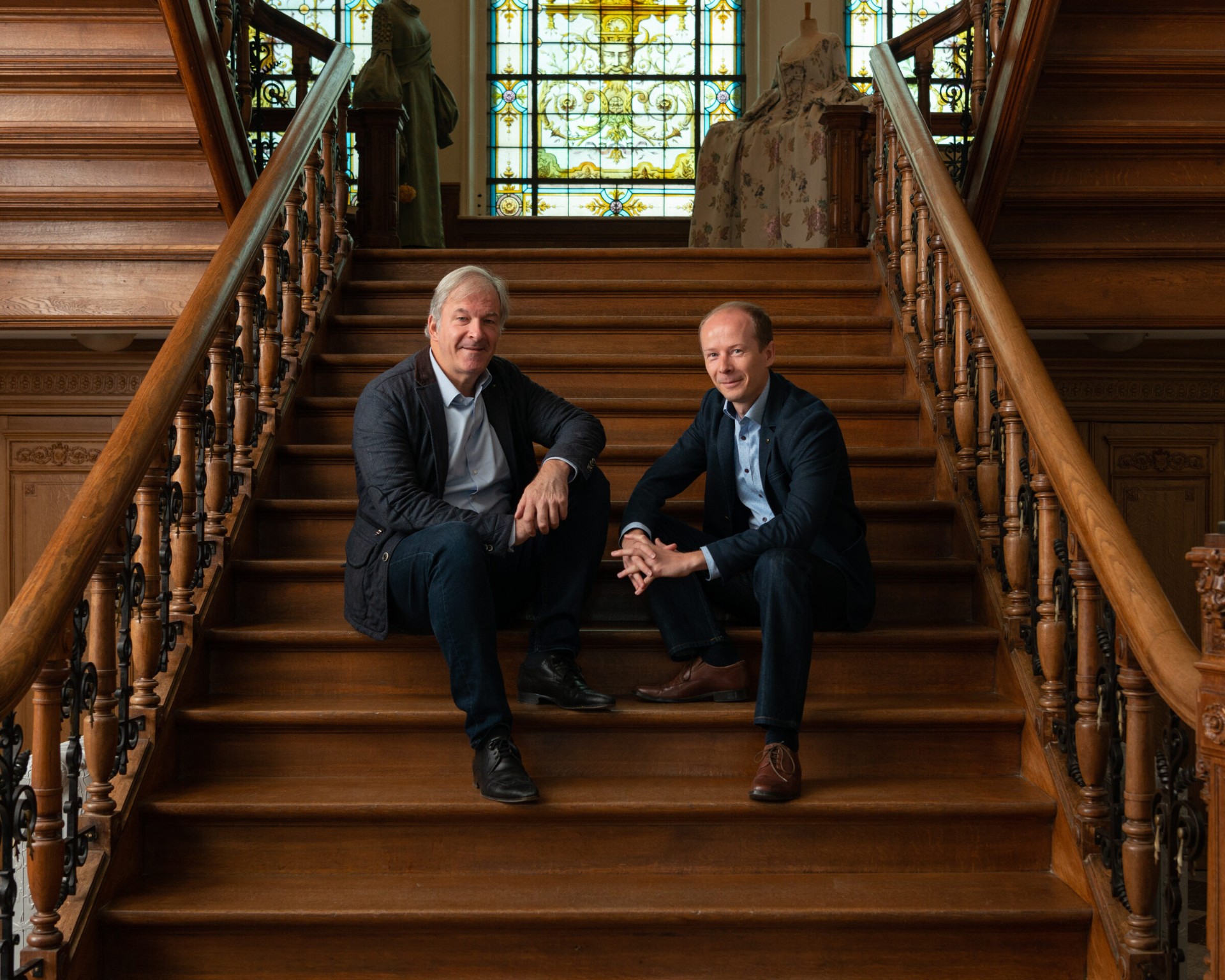 Christophe De Wit (links) en Dr. Steven De Klerck (rechts), partners van Pure Value Capital.